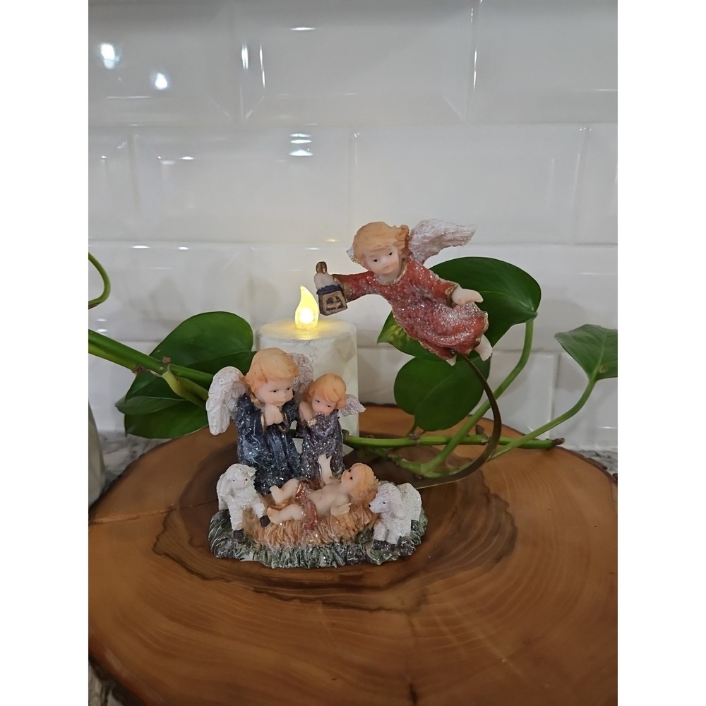 Kirkland Nativity Christmas Village Landscape Accessory Flying Angle